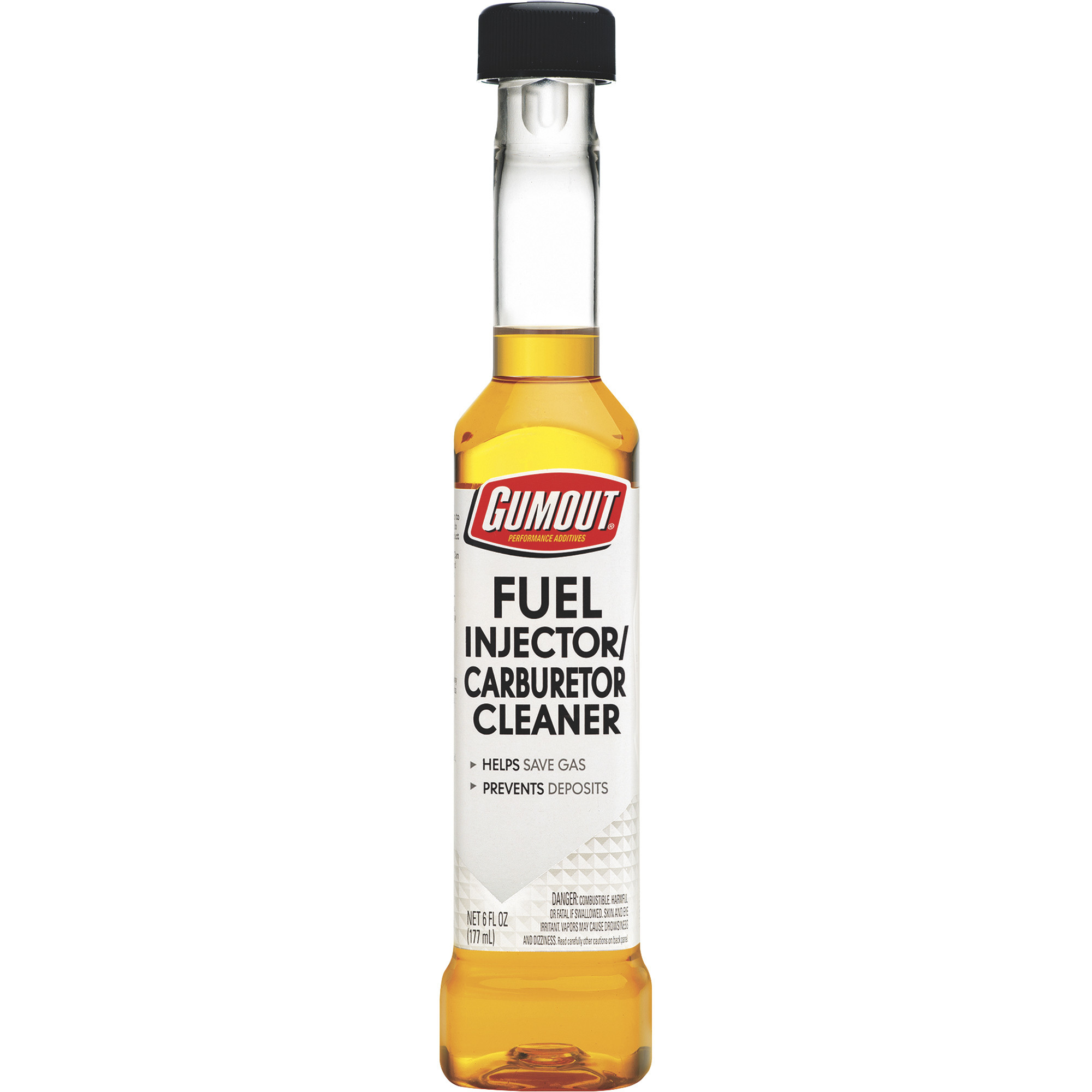 ADS Gumout Fuel Injector + Carburetor Cleaner, 6oz., Model# 510021
